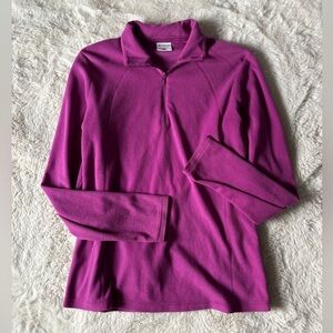 Columbia - Arctic Air Half Zip Fleece Pullover Top Jacket in Magenta